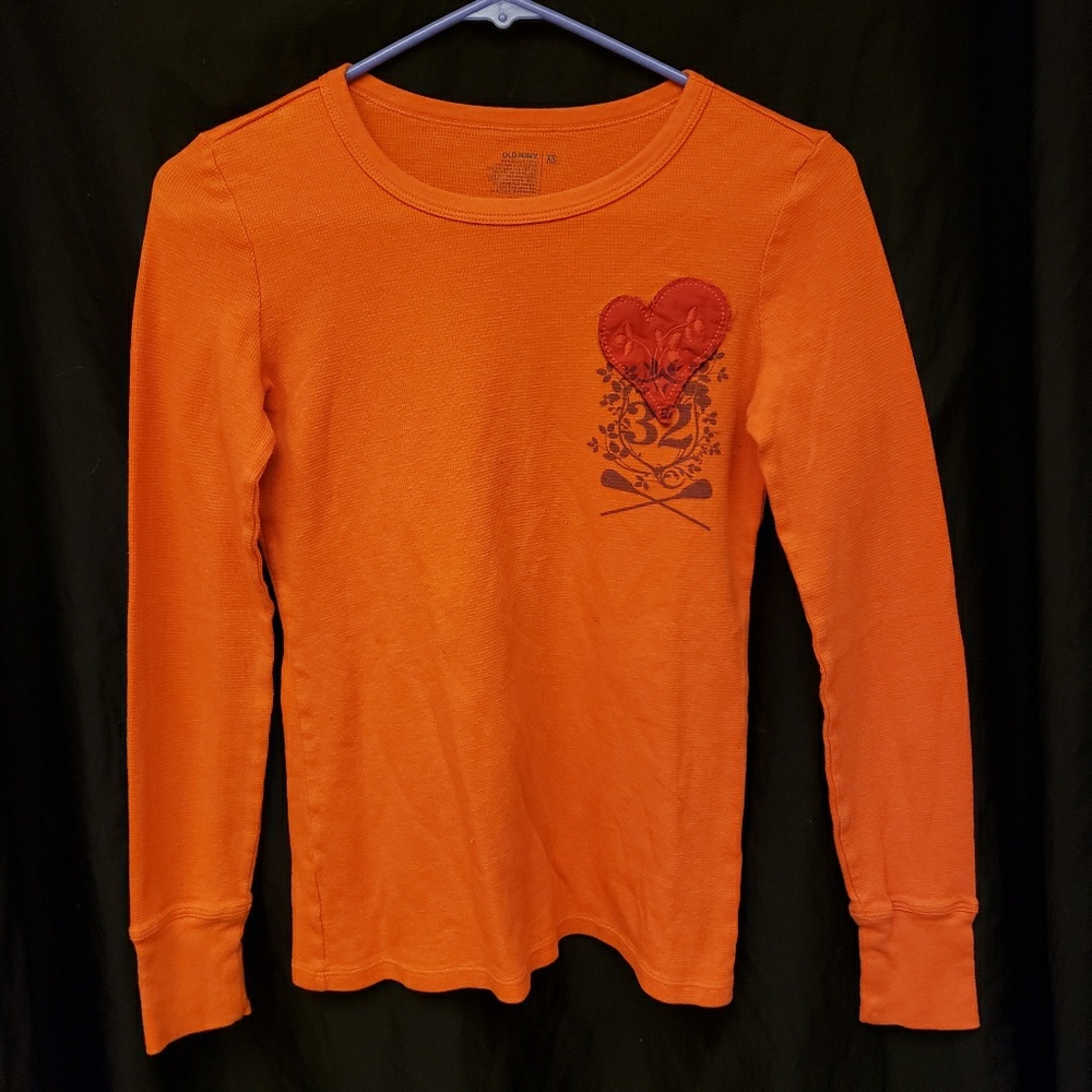 Girls thermal shirt/sweater